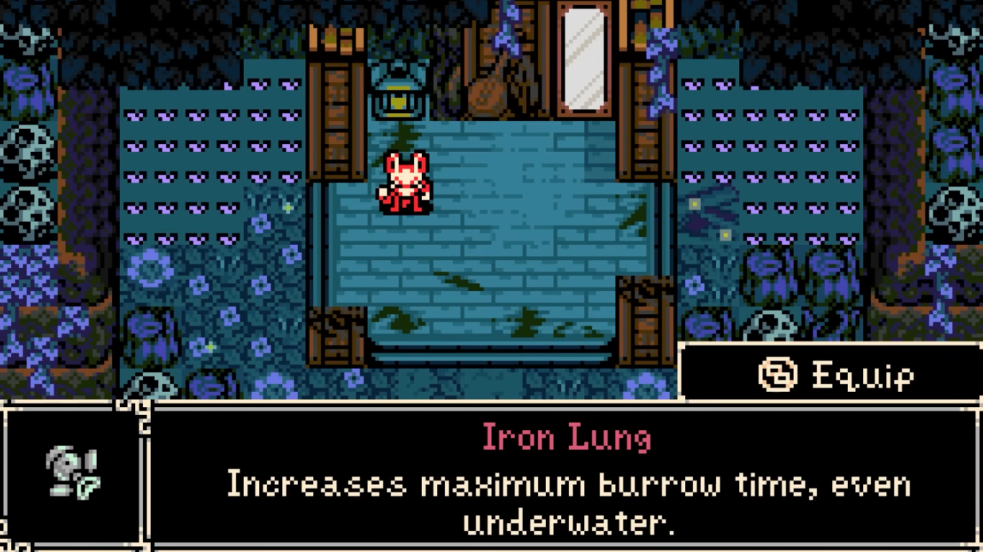 Mina the Hollower early-game trinket guide showing Mina exploring dangerous areas