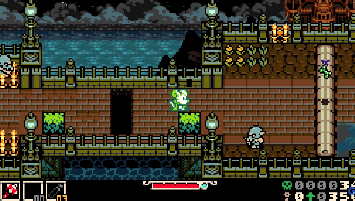 Mina the Hollower review artwork showing its retro-inspired action-adventure style